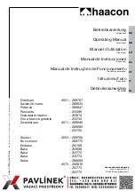 haacon 209767 Operating Manual preview