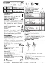 haacon TANGO KE 300 Operating Instructions Manual preview