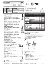 Preview for 5 page of haacon TANGO WV 300 Operating Instructions Manual