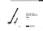 Haag-Streit Second observer tube Instructions For Use Manual preview