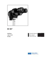 Preview for 1 page of Haag-Streit Slit lamp BD 900 Instruction Manual