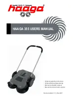 Haaga 355 User Manual preview