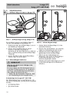 Предварительный просмотр 10 страницы Haaga 375 Original Operating Instructions