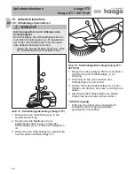 Предварительный просмотр 16 страницы Haaga 375 Original Operating Instructions