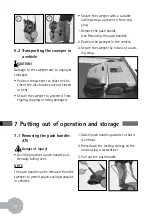 Preview for 34 page of Haaga 475 Operating Instructions Manual