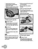 Предварительный просмотр 12 страницы Haaga 477 Operating Intstructions