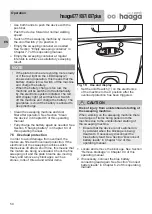 Предварительный просмотр 19 страницы Haaga 677 Original Operating Instructions