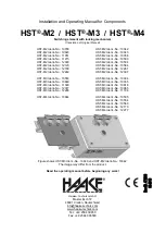 Haake HST-M2 Installation And Operating Manual предпросмотр