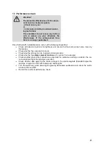 Preview for 21 page of Haake HST-M2 Installation And Operating Manual