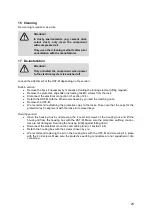 Preview for 23 page of Haake HST-M2 Installation And Operating Manual