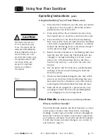 Preview for 15 page of Haan FS-20+ User Manual