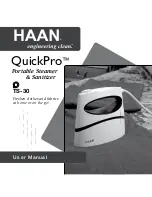 Haan QUICKPRO TS-30 User Manual preview