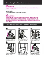 Preview for 10 page of Haan SELECT SI-60 Instruction Manual