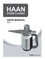 Haan Steamer Cleaner HS-10 User Manual preview