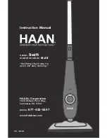 Предварительный просмотр 1 страницы Haan SWIFT SI-25 Instruction Manual