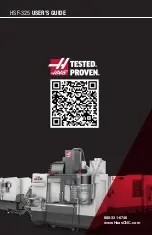 Предварительный просмотр 14 страницы Haas HSF-325 User Manual