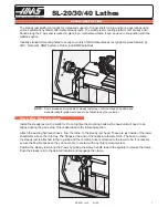 Haas SL-20 Instruction Manual preview