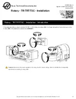 Haas T5C Series Installation Manual предпросмотр