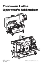 Preview for 1 page of Haas TL-1 Operator'S