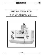 Haas VF-SERIES Operator'S Manual предпросмотр