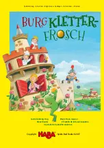 Haba Castle Climbing Frog Instructions Manual preview