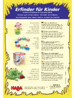 Preview for 16 page of Haba Tambuzi User Manual