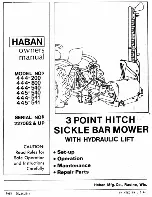 Предварительный просмотр 1 страницы Haban 444-200 Owner'S Manual