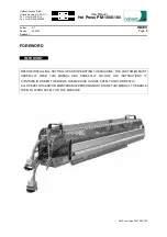 Предварительный просмотр 3 страницы Habasit PM-1056/160 General Manual Use And Maintenance