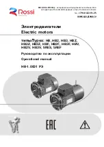 Habasit Rossi 5REF Operational Manual preview