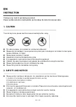 Предварительный просмотр 5 страницы habitat et jardin 1332 83769 Instruction Manual