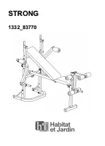 Preview for 1 page of habitat et jardin 1332 83770 Owner'S Manual