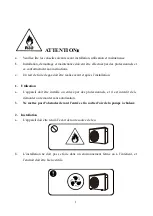 Предварительный просмотр 3 страницы habitat et jardin 1436 103290 Installation And User Manual