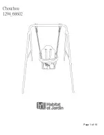 habitat et jardin Chouchou Manual preview