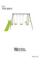 habitat et jardin Enzo Manual preview