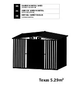 Preview for 1 page of habitat et jardin Texas 938 56563 Assembly Instruction Manual