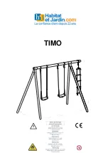 Preview for 1 page of habitat et jardin TIMO Assembly Notice