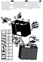 Предварительный просмотр 13 страницы habitat et jardin Vegas 938 52409 Assembly Instruction Manual