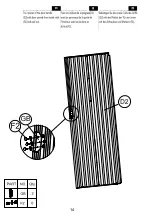 Предварительный просмотр 17 страницы habitat et jardin Vegas 938 52409 Assembly Instruction Manual