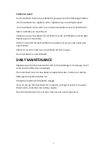 Preview for 7 page of habitat et jardin VITO 1 Manual