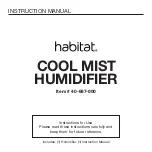 Habitat 40-687-000 Instruction Manual preview