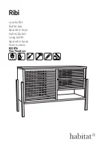 Preview for 1 page of Habitat 822876 Manual