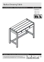 Habitat 887/5598 Assembly Instructions Manual preview