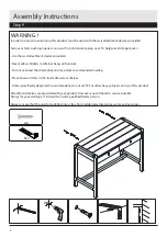 Preview for 9 page of Habitat 887/5598 Assembly Instructions Manual