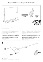 Предварительный просмотр 2 страницы Habitat ALEXIS 712 442 Manual