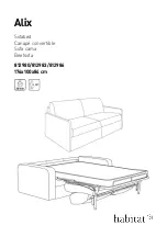 Habitat Alix 812980 Manual preview