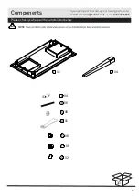 Preview for 3 page of Habitat Anderson Dining Table ANDE-DT-SS19-A Assembly Instructions