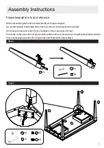 Preview for 4 page of Habitat Anderson Dining Table ANDE-DT-SS19-A Assembly Instructions