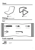 Preview for 3 page of Habitat Ari Perspex 917/5785 Assembly Instructions