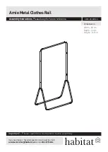 Habitat Arnie Metal Clothes Rail Assembly Instructions preview