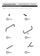 Preview for 3 page of Habitat Arnie Metal Clothes Rail Assembly Instructions